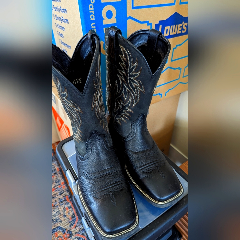 Aria Men's 11EE Sport Wide Square Toe Western Boot